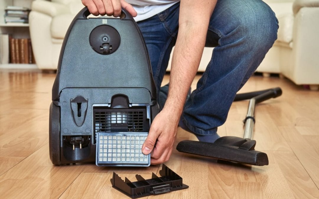 upgrades for a healthier home include a vacuum with HEPA filter